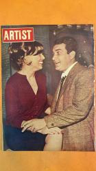 ARTİST SİNEMA, FİLM, TİYATRO, SES, SOSYETE MAGAZİN MECMUASI DERGİSİ - 30 OCAK 1962 SAYI: 80 GÖKSEL ARSOY - PERİ HAN - ORHAN GÜNŞİRAY - ZEKİ MÜREN - EŞREF EKİCİGİL - YÜCEL KÖKSAL - RECEP EKİCİGİL - VECDİ BÜRÜN - F KANDEMİR - SADE DOĞAN - ZERIA KARADENİZ - ALİ KARAKURT - BURHAN ARPAD - ORHAN KUYUCAKLI - YÜCEL ÖZTURAN - GALİP ÖRGE - VECDİ BENDERLİ - COŞKUN ÖZER - NECMİ ONUR - BAHA GELENBEVİ - TUNCA AKSOY - LEON SASON - YAŞAR ÖZEN - MÜFİT GARİBOĞLU - NAIL YURDAKUL - SAYIL EMAN - OSMAN ÖZCAN - AYDIN ALİUSTAOĞLU - FATMA GİRİK - AYŞECİK - MÜNİR NUREDDİN - YAHYA KEMAL - NERİMAN KÖKSAL - MUZAFFER TEMA - LEYLA SAYAR - KENAN PARS - LEMAN AKÇATEPE - AVNİ DİLLİGİL - SEVİM ÇAĞATAY - AHMET TURGUTLU - DANYAL TOPATAN - ASIM BAYRI - TEMEL KARAMAHMUT - M K ÇAKUS - E BURÇKİN - AGAH HÜN - NEJAT SAYDAM - METİN ERSOY - PERVİN PAR - AHMET TARIK TEKÇE - ŞAZİYE MORAL - SALİH TOZAN - MAHMURE HANDAN - NECUBETTİN YALÇIN - OSMAN TÜRKOĞLU - OSMAN ZIT - JALE ÖZ - NİMET ALTINTAŞ - NİYAZİ BAŞAK -  TAM TAKIM - 40 SAYFA