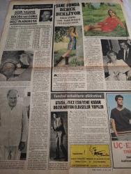 ESKİ BİR GAZETE- Hayatında hiç güreş görmeyen kırkpınar kraliçesi-606. kırkpınar şenlikleri-Türkan Şoray sizlerle-Ayten susesi-Fatma benzerlik-nursen elbak-karl Payah-pul büyüklüğündeki televizyon-uzun yaşama rekoru 168 günle dişçi Blaiberg’de-üstü iyice eskiyenene kadar bozulmayan elbiseler yapıldı-Jane Fonda-Dr.Barnard-Henry Fonda-sayfa sayısı ikidir