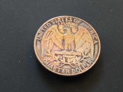 USA  ¼ DOLLAR 1968