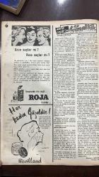 YELPAZE RESİMLİ SALON MERMUASI DERGİSİ - 16 MAYIS 1956  - SAYI : 205 - VASFI RIZA ZOBU - HÜMAŞAH GÖKER - MÜNÜR ÖZKUL - RIZA TÜZÜN - NEZAHAT TANYERI - MELIH VASSAF - REFIK ERDURAN - ANITA COLBY - MER YEL - IHSAN BORAN - YILDIRIM BAYAZIT - YUANIS - MANOEL - YAKUP BEY - ALÂEDDIN BEY - KÖTÜRÜM BAYAZIT - İSA BEY - ISHAK BEY - MEHMED BEY - DEVLET HATUN - MEHMET BIBER - SABARA - SANTOS - ZOZIMO - PAYAO - DIDI - ALVARO - DEQUINHA - EVARISTO - TANHETERIO - BIR KILO NAMUS - TİYATRODA KOMEDİ VE VODVIL ELEŞTİRİSİ - KAŞ BAKIMI VE GÖZ MASAJI - HAVILLAND GÜZELLİK KREMİ - ROJA SAÇ BAKIM ÜRÜNÜ - YILDIRIM BAYAZIT’IN ANADOLU SEFERLERİ - OSMANLI BEYLİKLERİYLE MÜCADELE - CHAT NOIR GÜZELLİK ÜRÜNLERİ - AKBANK KREDİLİ EV KAMPANYASI - FUTBOLDA MİLLİ MAÇ VE MAĞLUBİYET - POLİS MÜDAHALESİ VE KOMİK OLAYLAR     - 36 SAYFA