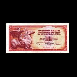 YUGOSLAVYA (1978) - 100 Dinar (ÇT-ÇÇT 7,5/10)
