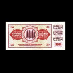 YUGOSLAVYA (1978) - 100 Dinar (ÇT-ÇÇT 7,5/10)