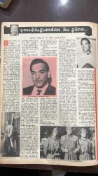 YELPAZE RESİMLİ SALON MECMUASI DERGİSİ - 16 HAZİRAN 1965 - SAYI : 679  - VILER DAVIS - DOLLI PIKFORD - FRANSES - MARCELLO - MARGERITA MARIS - RAKARDO CESTI - GRAZIELLA - PITİYANİTİK - DUVAL - DOMINIK - RENEL - KONT FEVRE - JERMEN - POL MOREL - HUBERT - MELEK KOÇYİĞİT - HÜLYA KOÇYİĞİT - SEDAT KOÇYİĞİT - MÜJGÂN HANIM - FETHİ CANİP - MUHSİN ERTUĞRUL - AYHAN IŞIK - MUZAFFER TEMA - YILDIZ TEZCAN - YILMAZ GÜNEY - MÜNÜR ÖZKUL - AVNİ DILLIGIL - VAHİ ÖZ - GÖKÇEN HIDIR - SİBEL GÖKSEL - UĞUR TERZİOĞLU - MENGÜ YEĞİN - BİRSEN MENEKŞELİ - TANJU GÜRSU - YUSUF SEZGIN - SENİYE HANIM - NURHAN DAMCIOĞLU - SAİM ALPAGO - BİLKAY TEKBEN - METİN ERKSAN - ŞEREF GÜRSOY - OZANT GÜRSOY - ERTEM EĞİLMEZ - ZEKİ MÜREN - ATIF YILMAZ - SAFÂ ÖNAL - GANI TURANLI - MÜRÜVVET KEKİLLİ - ULVİYE TAŞKENT - NESRİN SİPAHİ - CEYMİS - LEOPOLD PIKFORD - DOKTOR SULLIVAN - GÖLGEDEKİ MELEK - VILER VE DOLLI’NİN YOLCULUĞU - FRANSES’LE YENİDEN KARŞILAŞMA - MARCELLO VE GRAZIELLA’NIN AŞKI - MARGERITA’NIN FEDAKARLIĞI - DOMINIK VE  - 28 SAYFA