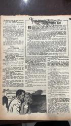 YELPAZE RESİMLİ SALON MERMUASI DERGİSİ - SAYI : 579 - 17 TEMMUZ 1963 - VALERIA - ANDREA DALLARI - ALBERTO VANNI - LISETTA - BALDELLI - TURHAN OĞUZBAŞ - SABRI KARTAL - VALERIA’NIN FEDAKÂRLIĞI - FELÇLİ ÇOCUK İÇİN KENDİNİ SATMAK - YÜZBİN LİRALIK SİGORTA - BİR KADININ İKİ YÜZÜ - SADET GÖZYAŞLARI - İNCİLER GÖZYAŞIDIR - KİRLİ BİR KADIN AMA MESUT BİR ANNE - MEKTUPLARDA YALNIZLIK - YILDIZ KENTER- MÜŞFİK KENTER- ŞÜKRA - BOBBY DARIN - SANDRA DEE - TUNCER ÖZCAN - PIERRO TORATTO - BURHAN TONGUÇ - PEPPE VAVVA - GÜNER ÖZCAN - SERGIO CORVI - JAYNE MANSFIELD - ELIZABETH TAYLOR - GIACOMO GENTILAMO - MARLON BRANDO - ALBERTO LATTUANA - THOMAS MANN - JUNE ALLYSON - WILLIAM HOLDEN - WILLIAM WYLER - CARLO PONTI - SOFIA LOREN - JOAN COLLINS - ANTHONY NEWLEY - ROBERT ALDRICH - ANITA EKBERG - DEAN MARTIN - FRANK SINATRA - VIRNA LISI - ALAIN DELON - BOBBY DARIN VE SANDRA DEE’NİN AŞKI - SPLISH SPLOSH ŞARKISI - 3+3 ORKESTRASI - HOLLYWOOD’DA KLEOPATRA YARIŞI -ÜMİT YAŞAR OĞUZCAN - MARLON BRANDO’NUN   - 26 SAYFA