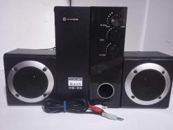 Nicktech HS-33 2+1 11W Hoparlör Ses sistemi (FM Radyolu , Sorunsuz, ikinci El)