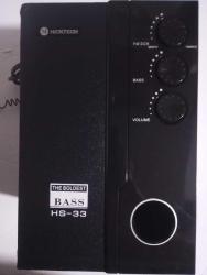 Nicktech HS-33 2+1 11W Hoparlör Ses sistemi (FM Radyolu , Sorunsuz, ikinci El)