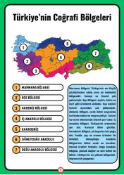 Türkiye’nin Coğrafi Bölgeleri Öğreten YAZ-SİL Kitabı