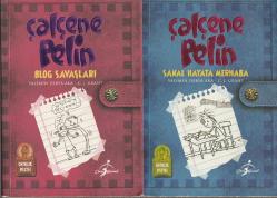 ÇALÇENE PELİN 5 KİTAP SET (Blog Savaşları , Yaz Oyunları , Sırlar Çözülüyor , Sanal Hayata Merhaba , Taş Ev'de Korkunç Bir Tatil)