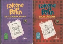 ÇALÇENE PELİN 5 KİTAP SET (Blog Savaşları , Yaz Oyunları , Sırlar Çözülüyor , Sanal Hayata Merhaba , Taş Ev'de Korkunç Bir Tatil)