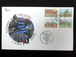 2006 İllerimiz - 10 (Kayseri , Kastamonu , KIrşehir , Kırklareli) FDC İLK GÜN ZARFI