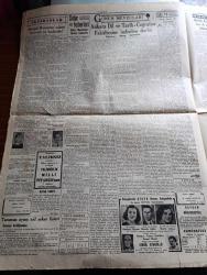 Cumhuriyet Gazetesi - 27 Temmuz 1948 - bu kervan yazan Nadir Nadi Başmakale - Berlin'de Ruslara karşı ilk zecri tedbirler - Berlin havaalanında bir İngiliz nakliye uçağının getirdiği gıda maddeleri boşaltılıyor fotoğraf - Yugoslav hudutlarında sovyetlerin tahşidatı - millet partisi'nin dün aldığı karar - Millet Partisi kurucularının Dün evinde ve başkanlığında toplandıkları Mareşal Fevzi Çakmak fotoğraf - olimpiyat yazısı müsabakası birincisi Jale Günay Londra'da - Yahudiler iki kısma ayrıldılar - Türk dostu bir Amerikalı damon yurduna döndü fotoğraf - Atatürk ve İsmet İnönü'nün heykelleri Çankaya köşkü ve mudanya'ya dikilecek - olimpiyat futbol maçları başladı - Milli takım Çin ile karşılaşacak - Hamiyet Yüceses Mustafa Çağlar ve Mualla Gökçay Karagümrük çiçek sinema bahçesinde - Ankara dil ve tarih coğrafya fakültesine indirilen darbe Yazan Uluğ İğdemir - doğan güneş mecmuasının sahibi Mahmut Cevdet Sezer tevkif edildi - Beş şehrimiz yakında otomatik telefona kavuşacak
