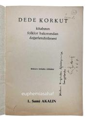 Dede Korkut kitabının folklor bakımından değerlendirilmesi. İMZALI