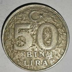 TÜRKİYE  2000   50.000 LİRA