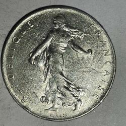 FRANSA  1975   1 FRANK