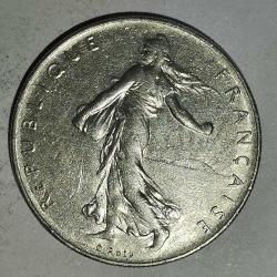 FRANSA  1974   1 FRANK