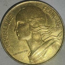 FRANSA   1996   10 CENTIMES