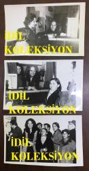 YEŞİLÇAM'IN YILDIZI SEVDA FERDAĞ'IN ORİJİNAL 3'LÜ FOTOĞRAF SETİ - 18 x 12 cm EBADINDA - SİYAH & BEYAZ - SEVDA FERDAĞ'IN SİNEMA SALONU GİRİŞİNDE SEYİRCİLERE BİLET SATTIĞI ANLARDAN 2 GÜZEL KARE - 1960'LARDAN 3 FOTOĞRAF