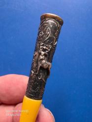 GÜMÜŞ GEYİK KABARTMALI AVRUPA AĞIZLIK