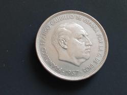 İSPANYA; 50 PESETAS  1957 - *71 -1971