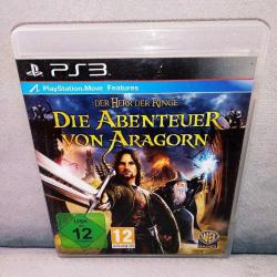 LOTR Ps3 oyun Der Herr Der Ringe die abenteuer von aragorn ( The Lord of the Rings Aragorn's quest. Yüzüklerin efendisi) orijinal, kitapçık mevcut. Disk 10 üzerinden 9. temiz koleksiyonluk