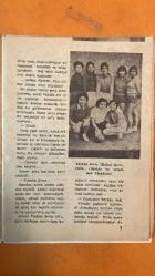 ARTİST SİNEMA, FİLM, TİYATRO, SES, SOSYETE MAGAZİN MECMUASI DERGİSİ - KÜÇÜK ÖZEL SAYI - EŞREF EKİCİGİL - ATTILA OĞUZ - YÜCEL KÖKSAL - VECDİ BÜRÜN - RECEP EKİCİGİL - TÜRKAN ŞORAY - TAM TAKIM - 36 SAYFA