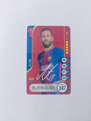 ARDA TURAN PLATİN KART BARCELONA - 2017-2018 TARAFTAR KARTLARI