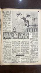 YELPAZE RESİMLİ SALON MERMUASI DERGİSİ - SAYI : 81 - 30 AĞUSTOS 1961 -TURAN SEYFIOĞLU - SABRI KARTAL - VIVIEN - CHARLES - PEG - TOM - VIRGINY - BOB - MISTER WELLS - BELLA  YELPAZE - VURDUM DUYMAZLAR - SİNEMAMIZIN BÜYÜK KAYBI - BAŞARILI EKİP - KADIN SEVGİ - HİKÂYE - GÜLSER ŞAHİNER - FUAT YAĞLICA - SEVIM ZORLU - ALTAN ÖZKARAGÖZ - ERGÜN EFE - NUR ÖZTUNA - LEYLA MÜHÜRDAROĞLU - ŞÜKRAN ÖZKESEN - A. C. ŞENDERIN - SABRI KARTAL - LEON TOLSTOI - DORIS - KATIE - VINCENT  HAKIKAT - İSTEMİYORUM - UMUTSUZ - O GECE - ANI - İHTİYAÇ - KARAMSAR - KADIN VE SEVGİ - EMELIM - DENİZDEN ÇAĞRI - KORKUNÇ GECE  - 28 SAYFA