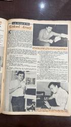 YELPAZE RESİMLİ SALON MERMUASI DERGİSİ - SAYI : 99- 3 OCAK 1962 -  CEMAL GÜRSEL - ISMET İNÖNÜ - ERNEST HEMINGWAY - GARY COOPER - MARGARET - ANTHONY JONES - ZEYNEP ÇELEBI - ALBERT YOHLER - CLAUD WOLFF - LUCIEN MORRIS - DALIDA - SAMMY DAVIS JR - MAY BRITT - PEPPINO DI CAPRI - DEBBIE REYNOLDS - HARRY KARL - CARMEN SEVILLA - ANASTO ALGUERA - PERRY CONIO - ZIO THOMAS BEECCHAM - MAURICE CLOO SELMER - ROSEMARY - JOSE FERRER - JOE HOWARD - ARTIE SHOWN - EDDIE FISHER - NEIL SEDAKA - FRANKIE AVALON - FABIAN - SEZEN CUMHUR - EMIR BIRSEL - BELGIN DORUK - MELIH VASSAF - HULKI SANER  KURUCU MECLİS - FEZA ADAMI - SEL FELAKETİ - BAŞBAKAN - YILIN KAYIPLARI - MARGARET VE OĞLU - SARI GÜL - KIRMIZI ALEVLER - YOU MEAN EVERYTHING TO ME - 1961'İN OLAYLARI - 1961 YILININ SEVİNCİ - YILIN ŞANSSIZ YILDIZLARI - SÜHEYL DENİZCİ - METİN ERSOY - SEVİNÇ TEVS - TÜLAY GERMAN - BERTA - GÖNÜL TURGUT - İLHAM GENÇER - HAYATI KAFE - KANAT GÜR - AYTEN GENÇER - ARHAN TEKVAR - İBRAHİM SOLMAZ - ŞERİF YÜZBAŞIOĞLU -    - 28 SAYFA