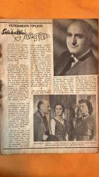 SİNEMA DERGİSİ - SAYI: 24 - NİSAN 1961 - BELGİN DORUK - GÖKSEL ARSOY - ÇOLPAN İLHAN - SADRİ ALIŞIK - AVNİ DİLLİGİL - ALİYE RONA - ŞAZİYE MORAL - NEJAT SAYDAM - LEYLA SAYAR - MUZAFFER TEMA - ALTAN KARINDAŞ - SELAHATTİN YAZGAN - BOZKURT KURUÇ - ROSSANA SCHIAFFINO - ZEKİ MÜREN - NÜZHET BİRSEL - EKREM BORA - SEZER SEZİN - KENAN ARTUN - AHMET TARIK TEKÇE - MARIA VINCENT - NERİMAN KÖKSAL - NEVZAT PESEN - NURİ AKINCI - GÜLER GÜRSES - TURGUT DEMİRAĞ - NİLÜFER SEZER - HÜSEYİN PEYDA - ORHAN ELMAS - MUHTEREM NUR - EFGÂN EFEKAN - RADİFE ERTEN - MÜVEDDET GÜNBAY - ALTAN GÜNBAY - NEDRET GÜVENÇ - YILDIRIM ÖNAL - SUPHİ KANER - CAVİDAN DORA - ATIF KAPTAN - HULKİ SANER - NURAY USLU - ORHAN GÜNŞİRAY - GINA LOLLOBRIGIDA - ROSSANA SCHIAFFINO - MARILYN MONROE - MEMDUH ÜN - EŞREF KOLÇAK - TÜRKAN ŞORAY - OZCAN SEVGEN - ORHAN BORAN - MELİH VASSAF - TOLUN AY - HAYRİ CANER - KUDRET YÜKSEL - ÜLKÜ ERAKALIN - ÖZKAN KAYMAK - CEM KURTUL - OKTAY OKAN - YÜCEL ÖZTURAN - MERAL SAYIN - ENGİN SUNAR  - TAM TAKIM - 36 SAYFA