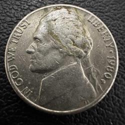 ABD 5 Cent, 1980 D Amerika