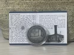 2025 - Erzurum Ulu Camii - Darphane Sertifikalı Okside Gümüş Hatıra Para - Çil kondisyon