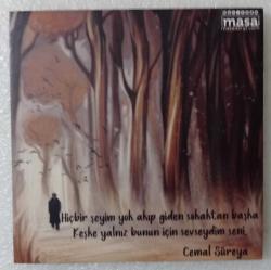 Cemal Süreya = Masa dergisi bardak altlığı ~ [ ÇİFT TARAFLI ]