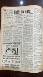YELPAZE RESİMLİ SALON MERMUASI DERGİSİ - SAYI : 734 - 6 TEMMUZ 1966 -   RICA DIALLINO - CHARLES DE TEMPLE - SEVİN ZORLU YENER - ERDEN YENER - ASLAN YENER - LÂLE MİMAROĞLU - HAKKI DERMAN - YAVUZ DERMAN - ESRA DERMAN - NACİ BEY - CEMAL HÜSNÜ BEY - FAZIL AKSU - NİLÜFER KARAMAN - OYA KAYNAR - MEHMET EDES - FİLİZ BORAK - MIA HAMA - AKIKO WAKABAYASHI - JERRY LEWIS - MARY ANN MOBLEY - MAURIZIO ARENA - HÉLÈNE REMY - ARNOLDO FOA - TINA DE MOLA - GUIDO - BASTIEN CHARDONET - DANIELLE - PASCAL - PAULO - MINE GÜLCÜOĞLU  AMAN ISLANMASIN - SAVAŞ ÇOCUKLARI - YOU ONLY LIVE TWICE - THREE ON A COUCH - ZADER VOLCULARI - AŞK VE ISTIRAP - HALİL BALSUN - NAFİ ÇELİK - NURETTİN DURMAN - FATOŞ ÇARKACI - MEHMET TELLİ - TUNCEL SOLAK - MARC - LINE - CAROLINE - MİNE GÜLCÜOĞLU - NURHAN ÖZCAN - S. ÖZÇETİN - NUCRET TUNCER - AHMET HALKAN - İSMET AKTÜRK - MÜCAHİT KÖSE - ZEHRA AKSOY - SÜLEYMAN GÜRAY - ALTİNER - ENGİN TÜRKOĞLU - SALİH KOYUNCU - AYNUR ERTÜRK - FERHAN ŞANSAL - AYTEN DİRİK - MEHMET EROL - AYŞE Ç   - 28 SAYFA
