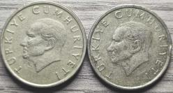 1997 Tedavül 10 Bin Lira Kalın İnce İkili Set