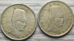 1999-2000 100 Bin Lira Cumhuriyet'in 75. Yılı İkili Set