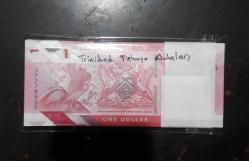 Trinidad tobago adalari  1 dolar yabancı kağıt para