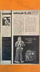 SALINCAK MODERN ERKEĞİN MAGAZİN DERGİSİ - SAYI: 8 31 ARALIK 1966 SUAT YALAZ - NECDET RÜŞTÜ EFE - GIOVANNI SCOGNOMILLO - M HASAN GÖKSU -  - FOTOĞRAFÇI FAZIL DURUKAN - GEORGE MIHALKE - EKREM ÖZMERİÇ - ROSILLO BERNI - KAPAK KIZI JANE FONDA - YARIN YENİ BİR GÜN BAŞLIYOR MICHAEL CAINE - YARIN YENİ BİR GÜN BAŞLIYOR ROGER VADIM - YÖNETMEN MODESTY - ROMAN KAHRAMANI SENTA BERGER - ÇIRILÇIPLAK BİR YILDIZ DERVENT BIR MOUR - YILBAŞI ARMAĞANI BRIGITTE BARDOT - EYLÜLDE İKİ HAFTA LAURENT TERZIEFF - EYLÜLDE İKİ HAFTA VINCENT - EYLÜLDE İKİ HAFTA BOB ZAGURI - ESKİ AŞIK SANCHS - KOCA CARTER - MAYINLAMA BÖLÜĞÜ LIEBMANN - KOMUTAN - TAM TAKIM - 36 SAYFA