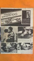 SALINCAK MODERN ERKEĞİN MAGAZİN DERGİSİ - 23 ŞUBAT 1967 SAYI: 13 — SUAT YALAZ - GIOVANNI SCOGNAMILLO - ZERİYA KARADENİZ - NECDET RÜŞTÜ EFE - SUAVİ SUALP - YAŞAR KAVDIR - GÜZİN SAYAR - ELİF İNCİ - FERHAN ÜÇOĞLAR - M HASAN GÖKSU - FAZIL DURUKAN - GÜNGÖR ÖZSOY - GEORGE MIHALKE - BRIGITTE BARDOT - MYLENE DEMONGEOT - PASCAL PETIT - MIREILLE DARC - MARTINE CAROL - JEANNE MOREAU - MICHELE MERCIER - DANIELLE DARRIEUX - ANABELLA - MIREILLE BALIN - EDWIGE FEUILLERE - VIVIANE ROMANCE - ARLETTY - GINETTE LECLERC - MARIA MAUBAN - CECILE AUBRY - JEAN MARAIS - ANGÈLE HERARD - MODESTY BLAISE - WILLIE GARVIN - GERALD TARRANT - FERRIER - DALL - JULES - PETER O'DONNELL - FRANSIZ SİNEMASINDA SEKS - EROTİZM TARİHİ - SOYUNAN KADIN GELENEĞİ - SİNEMA VE CİNSELLİK - MODESITY YANINA ÇAĞIRIYOR - KUMARHANE SAHNESİ - MACERA DİYALOGLARI - SİNEMA TARİHİNDEN ÖRNEKLER - CİNSEL GÖSTERİMİN EVRİMİ - TAM TAKIM - 24 SAYFA