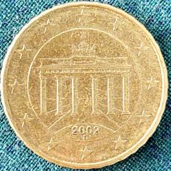 ALMANYA 10 Eurocent, 2002 ÇÇT  