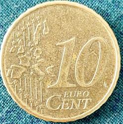 ALMANYA 10 Eurocent, 2002 ÇÇT  
