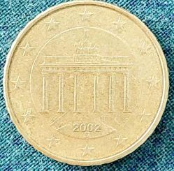 ALMANYA 10 Eurocent, 2002 ÇÇT  