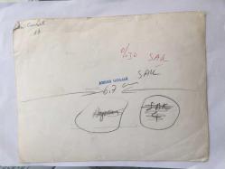 FERİ CANSEL'İN ORİJİNAL BÜYÜK BOY FOTOĞRAFI - 24 x 18 cm EBADINDA - FERİ CANSEL KAYALIKLARIN ÜZERİNDE MAYOSUYLA POZ VERİRKEN ÇEKİLMİŞ BİR KARE