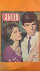 SEN BEN HAFTALIK FOTOROMANLAR DERGİSİ - 14 AĞUSTOS 1967 SAYI: 19 — BOP - LAURA - KISENYA - HANRI - BIL - RAQUEL WELCH - MARILYN MONROE - NANCY SINATRA - DON ADAMS - ELVIS PRESLEY - JANET MUNRO - DIRK BOGARDE - REX HARRISON - RACHEL HARRISON - DAVID NIVEN - DEBORAH KERR - GREGORY PECK - ÖMER ŞERİF - MICKEY CALLAN - GLENN FORD - ROBERT VAUGHAN - JAN - ŞARL VIJYE - DENIS KARLE - POL - VANNA - GIOVANNI - MARI - RENE - MİŞEL - MIYET - KADER BAĞLARI: BOP VE KISENYA ARASINDA TEHLİKELİ BİR AŞK - RAQUEL WELCH’TEN MARILYN MONROE’YE ELEŞTİRİLER - ELVIS PRESLEY’İN KRİTİK SAĞLIK DURUMU - JANET MUNRO’NUN SİNEMAYA DÖNÜŞÜ - REX HARRISON VE RACHEL’DEN PARİS’TE YENİ FİLM - DAVID NIVEN VE DEBORAH KERR YENİDEN BİRLİKTE - GREGORY PECK VE ÖMER ŞERİF’İN KOVBOY MACERASI - GENÇ MARK TWAIN FİLMİ YOLDA - MICKEY CALLAN’IN YENİ EVİ VE BOŞANMA ANLAŞMASI - GLENN FORD’DAN ROBERT VAUGHAN’A SERT SÖZLER - JAN’IN GİZEMLİ EVLİLİĞİ VE KADERİYLE YÜZLEŞMESİ - ÜMİTSİZ GÜNLER FOTOROMANI - KALBE DÜŞEN GÖLGE FOTOROMAN - 32 SAYFA