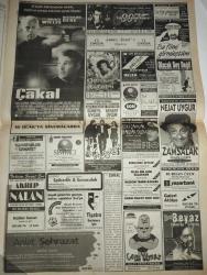 HÜRRİYET KELEBEK GAZETESİ -12 Ocak 1998-Ayşe Arman-Yasemin boran-gündüz Tezmenle sağlık-güzin abla-Şirin alışverişte-Güngörmüşler-fatoş-bizimkiler-dedektif  nik-püf noktası-günün filmleri-Neslihan akbaydar-Kenan erçetin göz-7’den 77’ye Barış Manço-Arzu Özbakış kaprol-Sinema-hiç adet görmedim-1998 yılında teraziler-futbol topu-perihan Korkmaz-bu film ödül getirebilir-Yelda Kaymakcı-Arnold Schwarzenegger-Maira Shriver-Jim Sheridan-Çakal filmi-akrep nalan-spikerlik ve sunuculuk eğitimi-Cem Yılmaz-Beyazıt Öztürk-Zamsalak nejat Uygur-Ali Poyrazoğlu tiyatrosu-olacak şey değil-bu filmi görmüştüm-dormen tiyatrosu-James bond-orman kaçkınını-parafin ve yosunla zayıflama-Sinan Özalkan-dünyaya açılıyor-bulmaca-gece başlarken-sıcak saatler dizisi-Ercü kızını arıyor-Erdal Özyağcılar-Nurseli İdiz-lale oraloğlu-ayla algan-sayfa sayısı altıdır