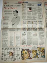 HÜRRİYET KELEBEK GAZETESİ -15 Ekim 1996-Kaya Çilingiroğlu-Hülya Avşar-Necmi Kazıkoğlu-Yurdal Uçak-Sibel Arna-Ertuğrul Özkök-Deniz Erker-Aliye Bergha-Ferzan Ali Ayşen-Yasemin Boran-Güzin Abla-Dr. Gürol Çelik-Adem Yavuz-Orhan Ayhan-İskender Erenhusoğlu-Haluk Cevizoğlu-Savaş Ay-Sevgi Birsel-Pınar Ayhan-Defne Samyeli-Orhan Uğurluoğlu-Meral Konrat-Beste Bereket-Reha Yeprem-Ege Aydan-Sevil Üstekin-Duygu Akdeniz-Russell Wong-Mark Dacascos-Mario Van Peebles-Julen Merril-Last Man Standing-Şeker Kız Candy-Televizyon Çocuğu-Ak Saçlı Delikanlılar-Son Kahraman-Otelde Kargaşa-sayfa sayısı sekizdir