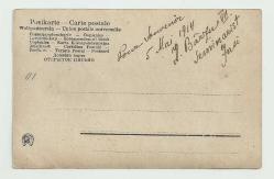 EVRENSEL POSTA BİRLİĞİ / YAZIŞMA KARTI AÇIK MEKTUP ARKASI 1914 TARİHLİ...