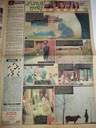 RENK RAMAZAN ÖZEL GAZETESİ -21 Mayıs 1985-Haceri esved taşı-mescidi haram-İnsanlığın ilk mabedi Kabe-İslam Şahin eserleri-Kudüs Ömer Camii-Yunus Emre foto romanı-Talat Bulut-Şükran Güngör-Burçin orhon-pembe Mutlu-Melike zobu-nezihe araz-İstanbul’daki mavi yolculuk-elleriniz dile geldi-iftar sofrası-düğün çorbası tarifi-Erol Evgin Assolistliğe hazırlanıyor-melahat Pars-Ahmet Yıldızalp-kadın dünyası-Hayat ağacı-yeni yıla hazırlanıyor-hanedanda kan döküldü-hanedan dizisi-yırtık perde filmi-Reddit-bugünkü radyolar-Clark Gable-Tekin Akman Soy-Leman Çıdamlı-sayısı dörttür