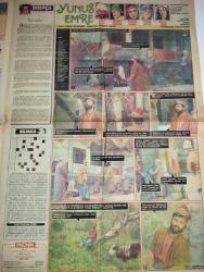 RENK RAMAZAN ÖZEL GAZETESİ- 24 Mayıs 1985-Samarra Camii-Tulunoğlu Camii-Arap generali kurtaran yalan-Ebu Dulaf-Nezih Uzel-Yunus Emre foto romanı-Talat Bulut-Şükran Güngör-Burçin orhon-pembe Mutlu-Melike zobu-nezihe araz-helal lokma haram lokma-enginar dolması-kadın dünyası-minikler korosu-fal-bulmaca-Red kit-bugünkü radyolar-ayşegül aldığın-Yeşilçam’dan teklif-Stan drake-ela altının ekran için özel taktığı sessiz ve derinden-Rıza Silahlıpoda-Nilgün Özhan-Defne yalnız-nedret Güvenç-Namık Kasapbaşoğlu-sayfa sayısı dörttür