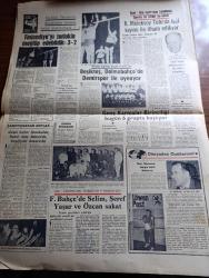 Cumhuriyet Gazetesi - 28 Ekim 1967 - değerli bir konuk yazan Nadir Nadi Başmakale - Eyüp Han İslam ortak pazarı kurulmasını istedi - Eyüp Han Ankara Belediye Başkanı Halil Sezai Erkut'tan şehrin altın anahtarını alırken fotoğraf - İsrail başbakanı Levi Eşkol Savaş geride kaldı fakat bitmedi dedi - fener Patriği Athenagoras İle Papa Paul buluştu fotoğraf - eski Demokrat partililer Adnan Menderes Fatin Rüştü Zorlu ve Hasan Polatkan'ın Eyüp'e gömülmelerini izlemek için harekete geçtiler - Fendoğlu yazan İlhan Selçuk - 50. Yıldönümünde 1917 ihtilalinin hikayesi - Yunanistan'da solcular 15 Kasım'da yargılanıyor - Ordu yardımlaşmanın 2. Grup meskenlerinin temeli törenle atıldı - ismailiye mezhebinin genç lideri Kerim Han yeşilköy'de gazetecilerle tartıştı -  Sinema Dişi James Bond - haftanın şakası yazan Burhan Felek - Rauf Meleksoy toto'da işçi kıyımı ile itham ediliyor - Beşiktaş Dolmabahçe'de Demirspor ile oynuyor - Futbol Federasyonu Başkanı Orhan Şeref Apak'tan  federasyonlara bildiri