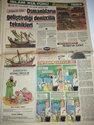 RENK GÜNLÜK GAZETESİ-23 Haziran 1984-opkapı Sarayı müzesi müdürü Sabahattin Türkoğlu-Türk İslam Dünyası’nın sekizinci yüzyıldan 20. yüzyıla kadar ki 400 ünlü eseri Topkapı Sarayı’nda sergileniyor-ilk hat sanatı-mesnevi örneği-yazı kutusu-sanat albümü-Anadolu’da kadın evliyalar Nilüfer Hatun-falnız burcunuz-yılın sayısı-yengeç burcu-bulmaca-Osmanlıların geliştirdiği denizcilik teknikleri-Uluğ bey-semih poroy-Ramazan’da resimli fıkralar-Niyazi yoltaş-Mevlana’nın eserleri-Tahsin Yazıcı-Taner Dedeoğlu-Seden Kızıltunç-tolgahan-Mustafa Çiltaş-eski dostlar-Cihat Tamer-Tuluğ Çizgen-sayfa sayısı dörttür
